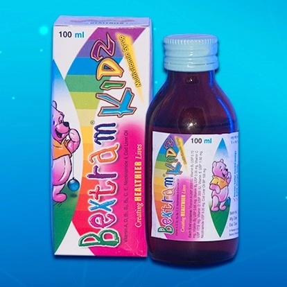 Pack Image: Bextram Kids Syrup (100 ml bottle)