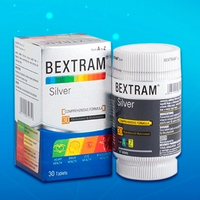 Pack Image: Bextram Silver Tablet (1 x 30)