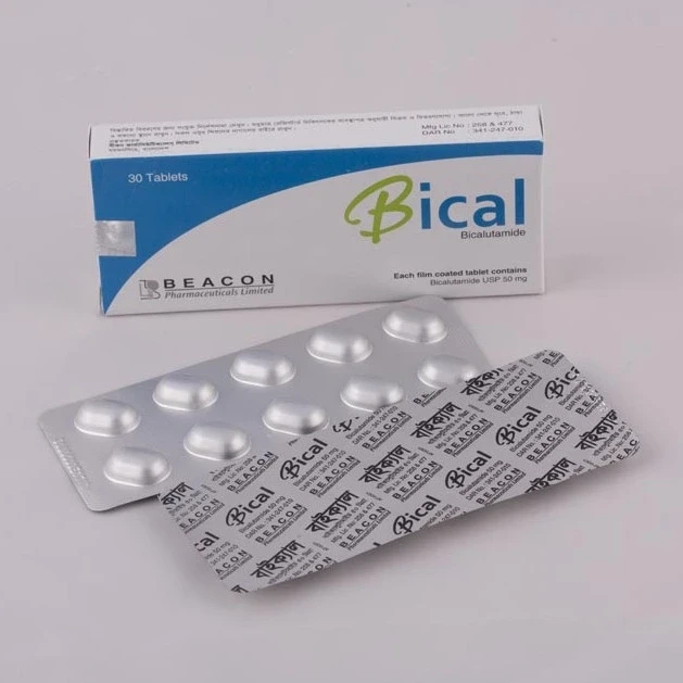 Pack Image: Bical 50 mg Tablet (3 x 10)