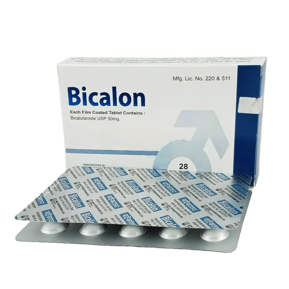 Pack Image: Bicalon 50 mg Tablet (2 x 14)
