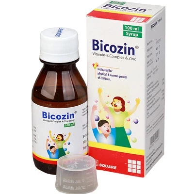 Pack Image: Bicozin Syrup (100 ml bottle)