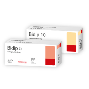Pack Image: Bidip 5 mg Tablet (3 x 10)