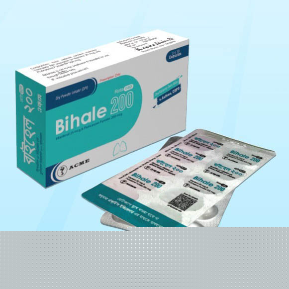 Pack Image: Bihale 25 mcg Inhalation Capsule (3 x 10)