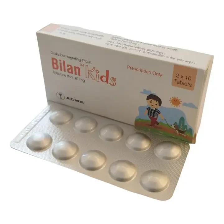 Pack Image: Bilan Kids 10 mg Tablet (2 x 10)
