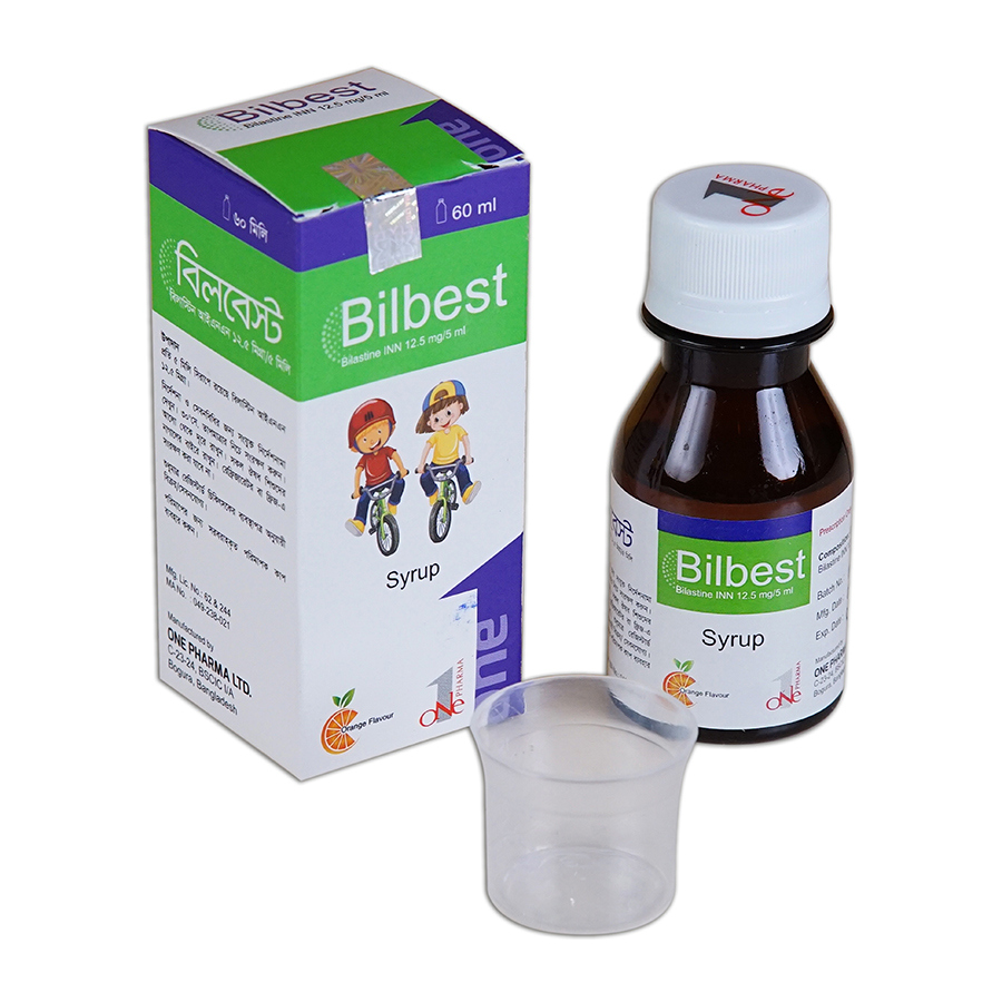 Pack Image: Bilbest 12.5 mg Oral Solution (60 ml bottle)