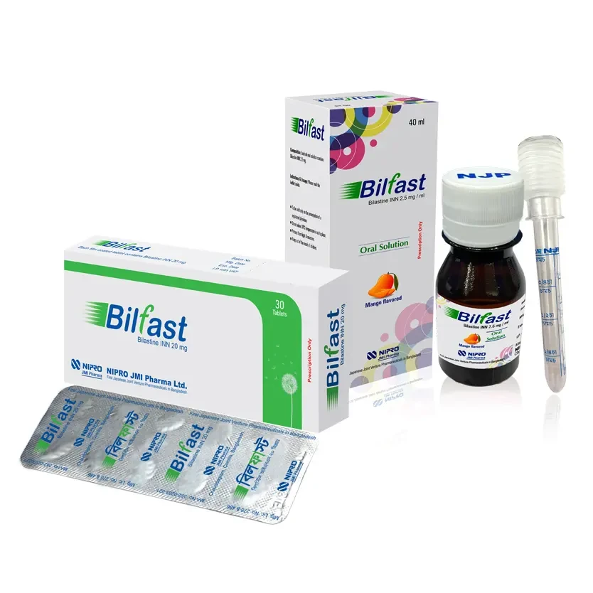 Pack Image: Bilfast 20 mg Tablet (3 x 10)