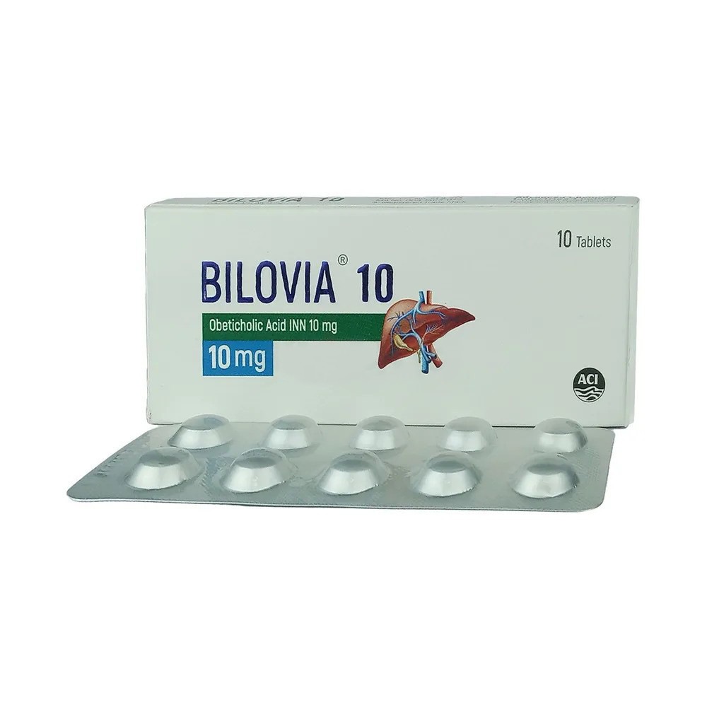 Pack Image: Bilovia 10 mg Tablet (1 x 10)