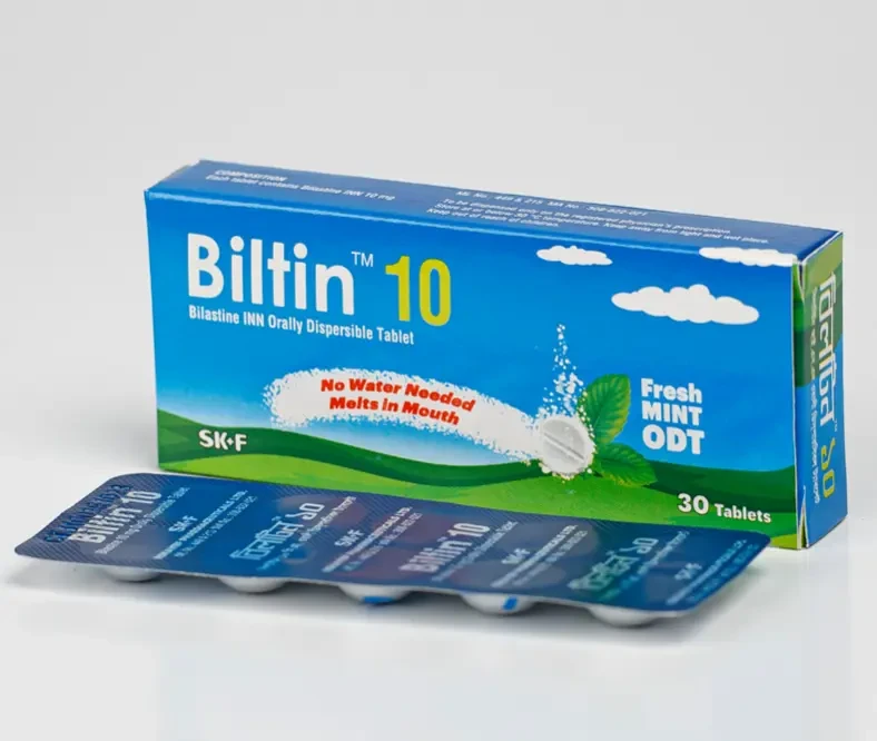 Pack Image: Biltin 10 mg Tablet (3 x 10)