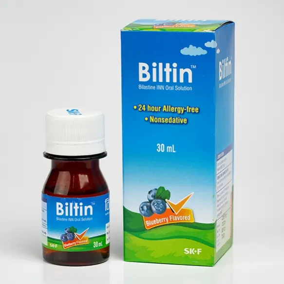 Pack Image: Biltin 12.5 mg Oral Solution (60 ml bottle)