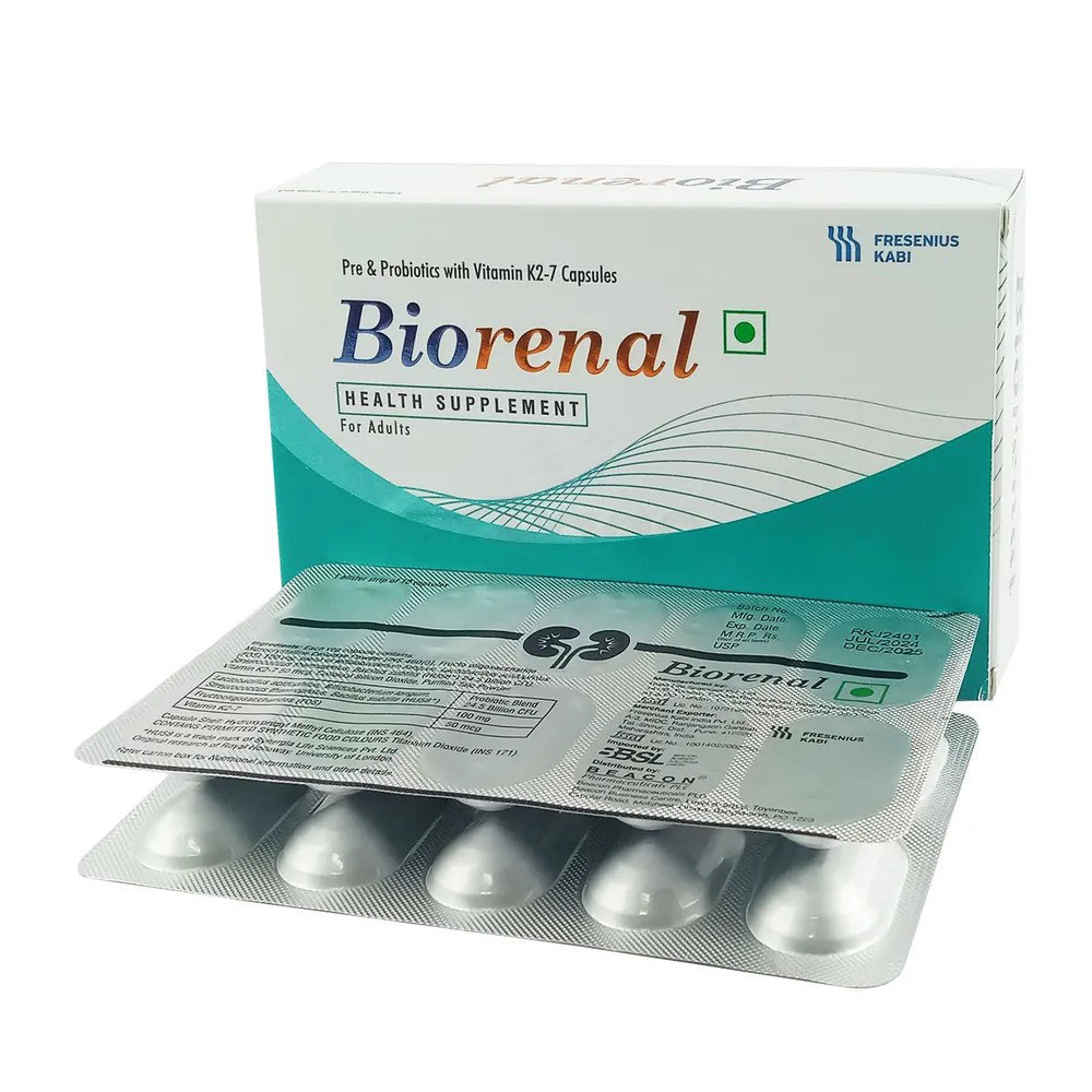 Pack Image: BioRenal 24.5 Billion Capsule (2 x 10)