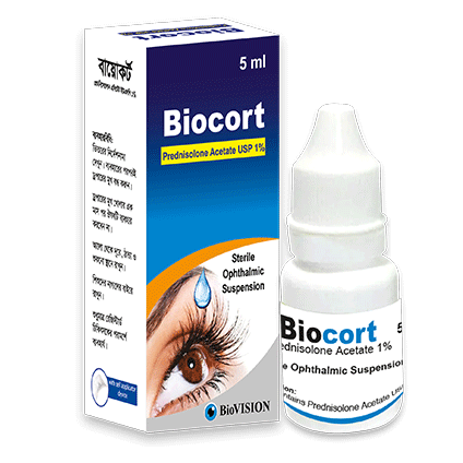 Pack Image: Biocort 1% Suspension (5 ml drop)