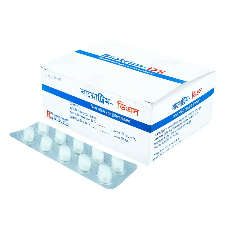 Pack Image: Biotrim DS 800 mg Tablet (10 x 10)