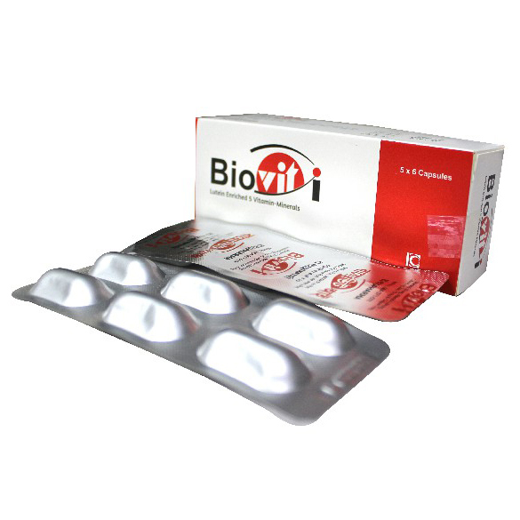Pack Image: Biovit-I 60 mg Capsule (3 x 10)