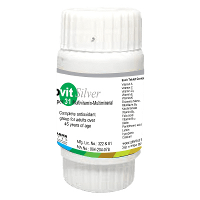 Pack Image: Biovit Silver  Tablet (1 x 30)