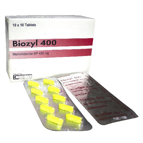 Pack Image: Biozyl 400 mg Tablet (10 x 10)