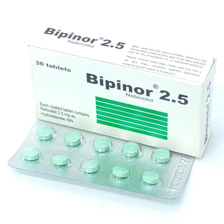 Pack Image: Bipinor 2.5 mg Tablet (3 x 10)