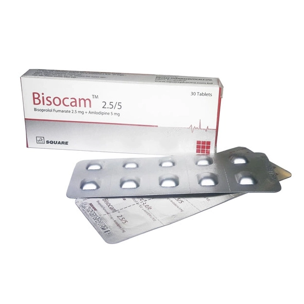 Pack Image: Bisocam 2.5 mg Tablet (3 x 10)