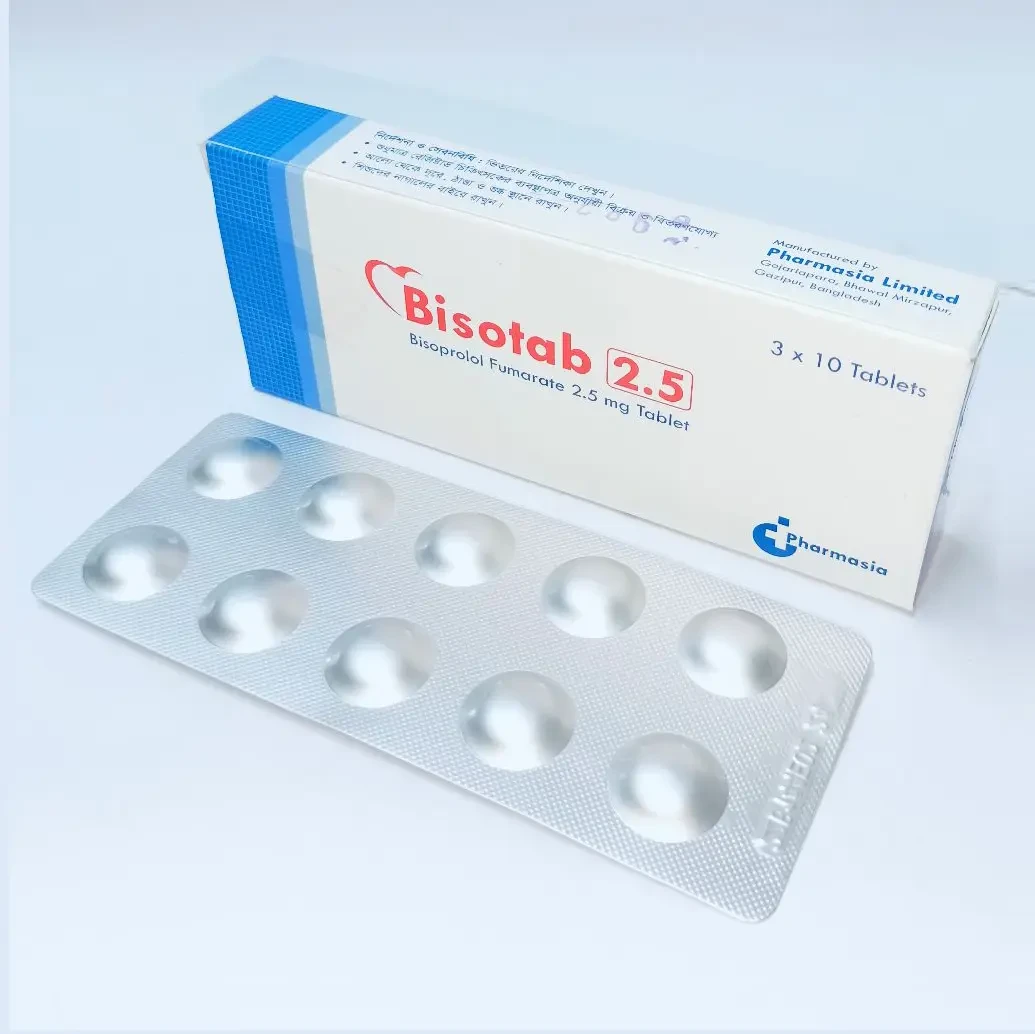 Pack Image: Bisotab 2.5 mg Tablet (3 x 10)