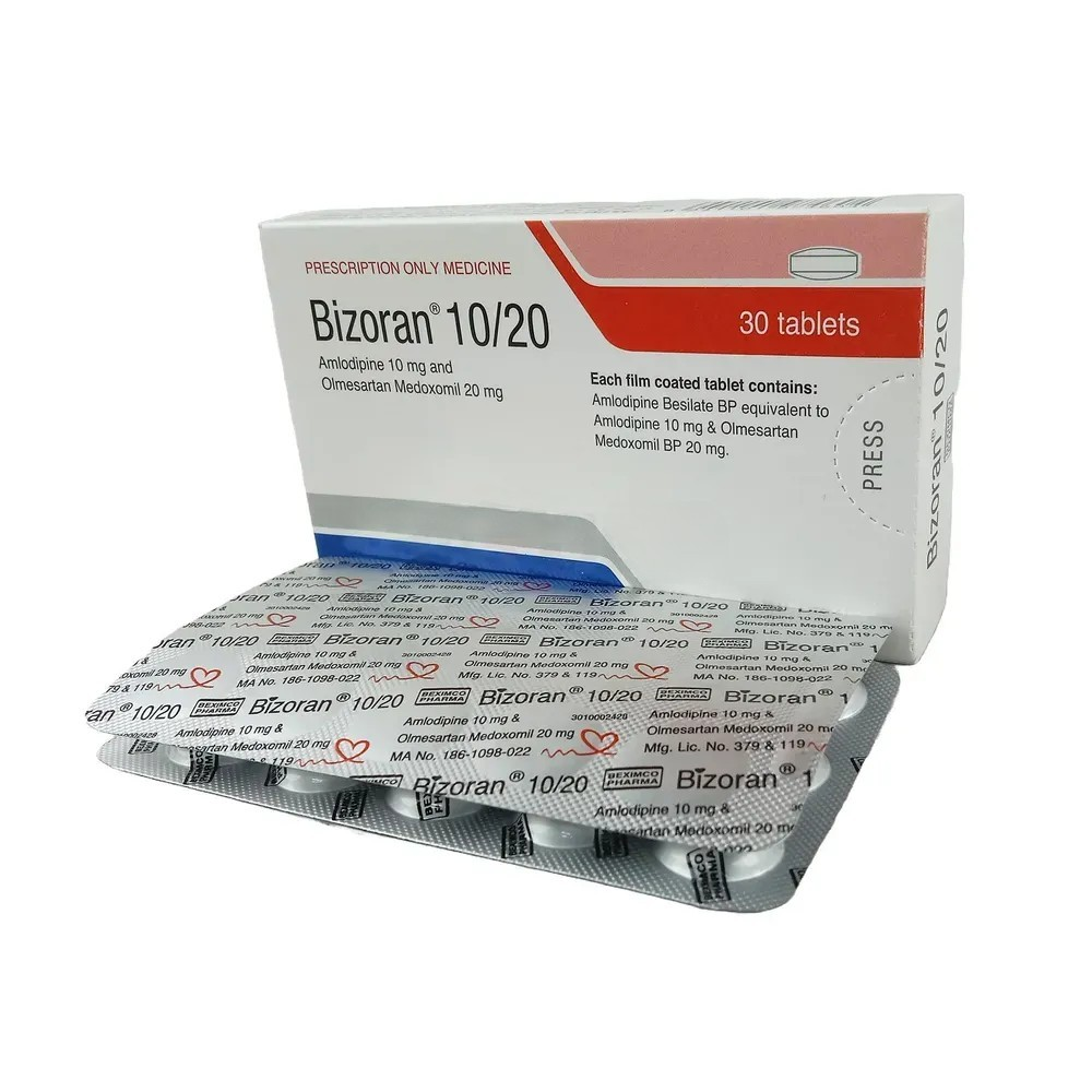 Pack Image: Bizoran 10 mg Tablet (2 x 15)