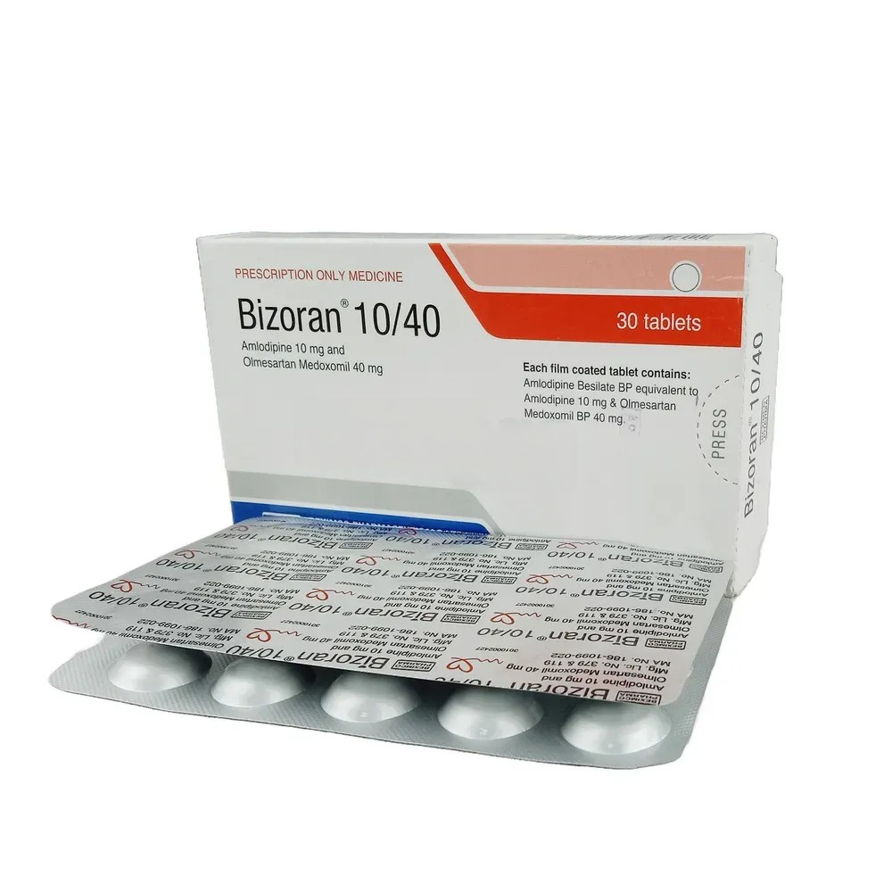 Pack Image: Bizoran 10 mg Tablet (2 x 15)