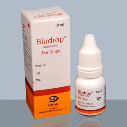 Pack Image: Bludrop 5% v Eye Drop (10 ml drop)