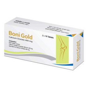 Pack Image: Boni Gold 400 mg Tablet (3 x 10)