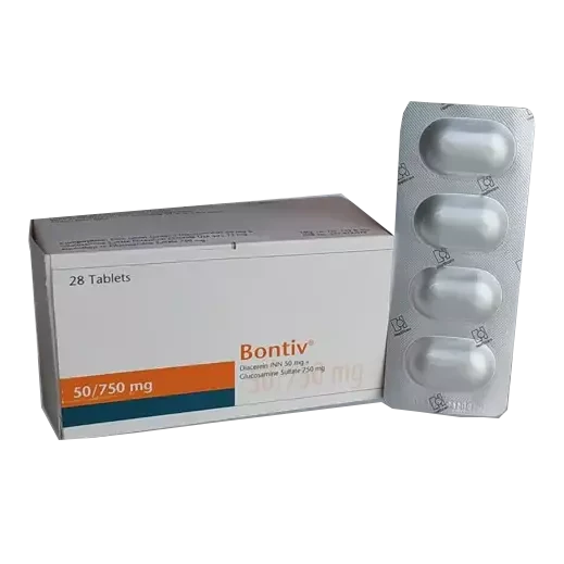 Pack Image: Bontiv 750 mg Tablet (7 x 4)