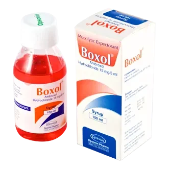 Pack Image: Boxol 15 mg Syrup (100 ml bottle)