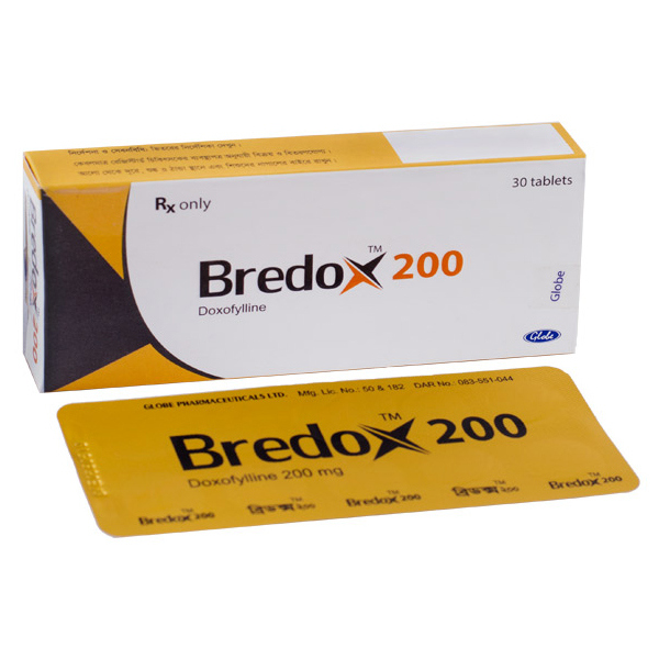 Pack Image: Bredox 200 mg Tablet (3 x 10)