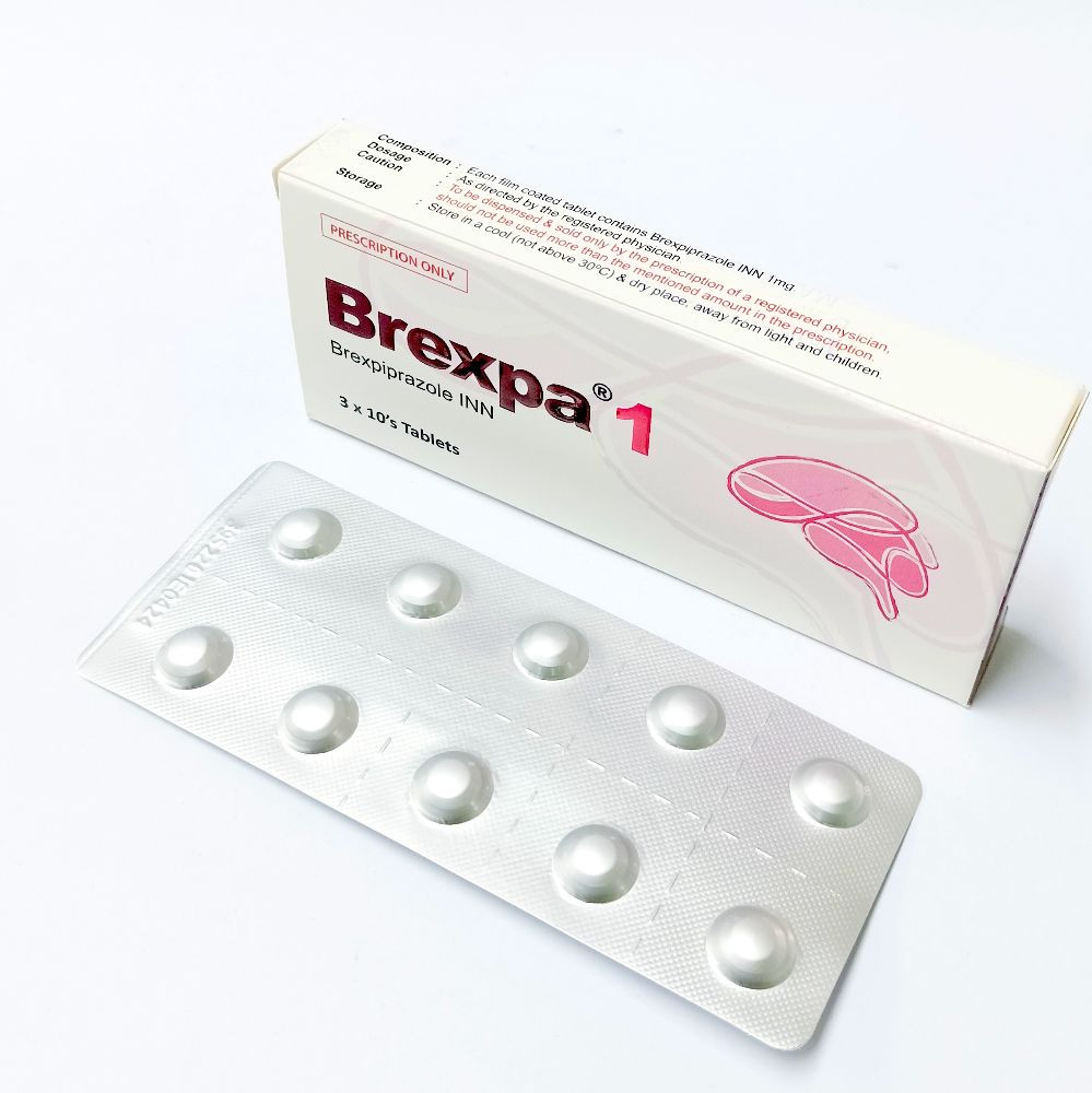 Pack Image: Brexpa 1 mg Tablet (3 x 10)