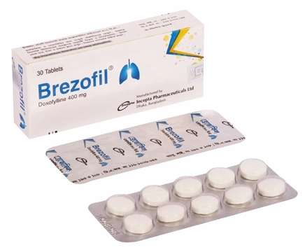 Pack Image: Brezofil 400 mg Tablet (3 x 10)