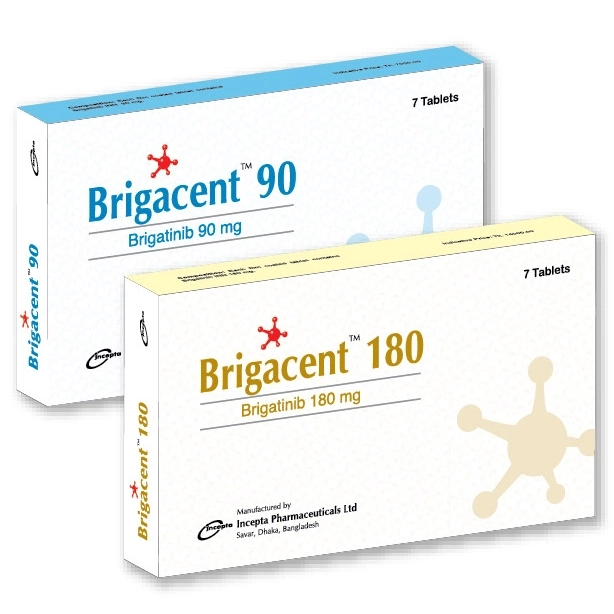 Pack Image: Brigacent 90 mg Tablet (1 x 7)
