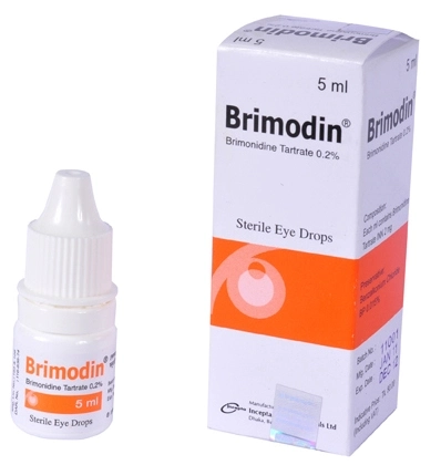 Pack Image: Brimodin 0.2% Eye Drop (5 ml drop)