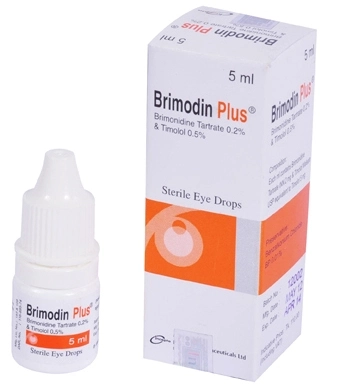Pack Image: Brimodin Plus 0.2% 0.5% Eye Drop (5 ml drop)