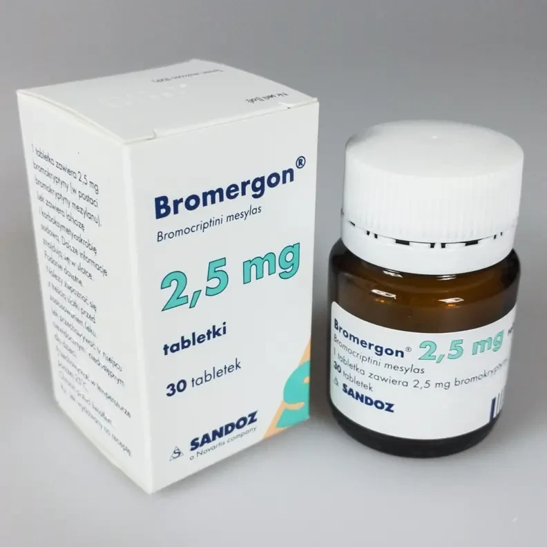 Pack Image: Bromergon 2.5 mg Tablet (3 x 10)