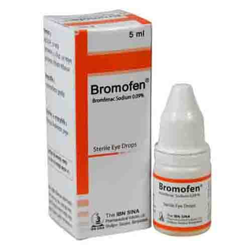Pack Image: Bromofen 0.09% Eye Drop (5 ml drop)