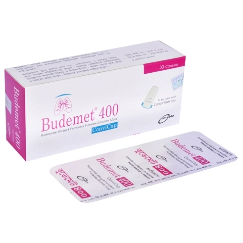 Pack Image: Budemet 400 mcg Inhalation Capsule (5 x 6)