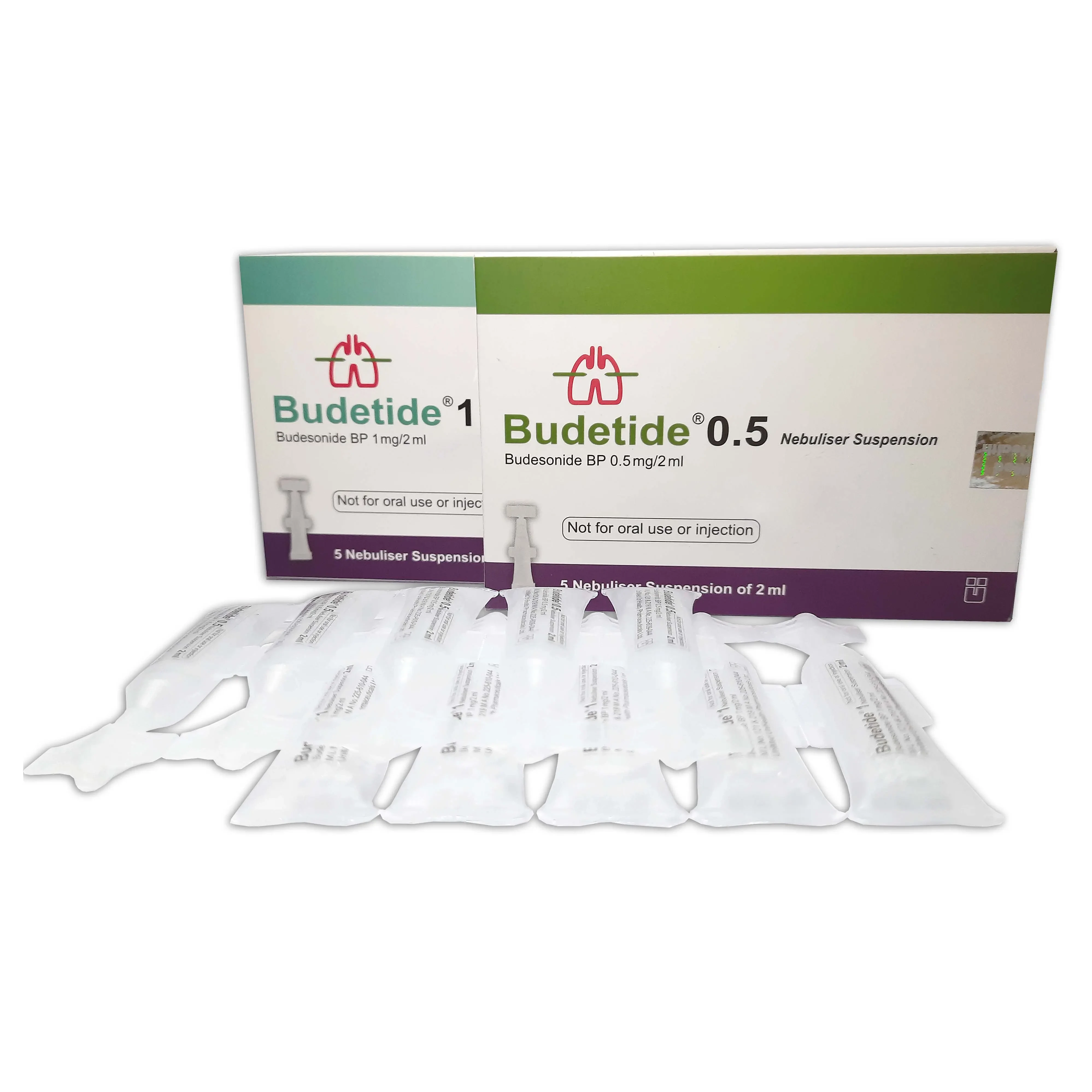 Pack Image: Budetide 0.5 mg Suspension (2 ml ampoule)