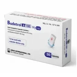 Pack Image: Budetrol 100 mcg Inhalation Capsule (3 x 10)