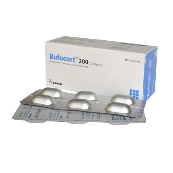 Pack Image: Bufocort 200 mcg Inhalation Capsule (5 x 6)