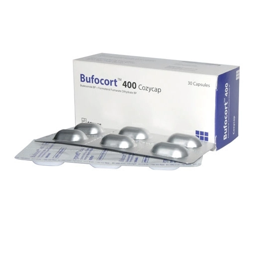 Pack Image: Bufocort 400 mcg Inhalation Capsule (5 x 6)