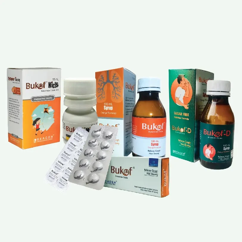 Pack Image: Bukof Kids 5 mg Pediatric Drop (15 ml bottle)