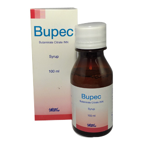 Pack Image: Bupec 7.5 mg Syrup (100 ml bottle)