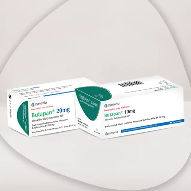 Pack Image: Butapan 10 mg Tablet (10 x 20)