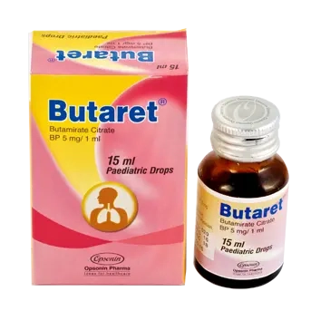 Pack Image: Butaret 5 mg Pediatric Drop (15 ml bottle)