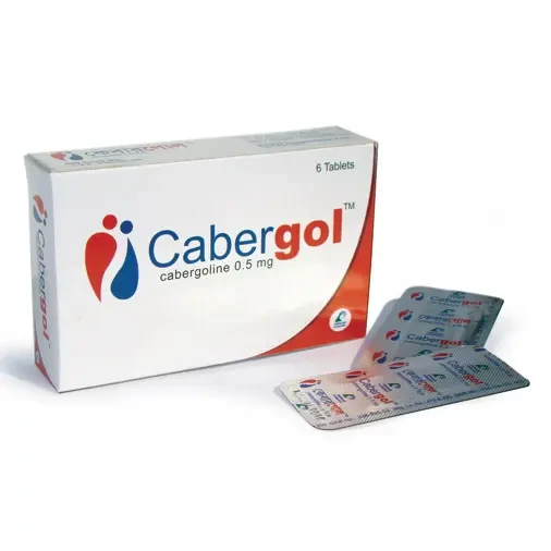 Pack Image: Cabergol 0.5 mg Tablet (3 x 2)
