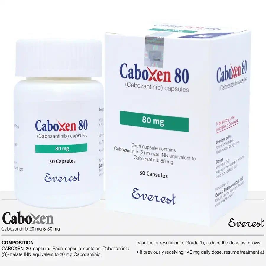 Pack Image: Caboxen 80 mg Capsule (1 x 30)