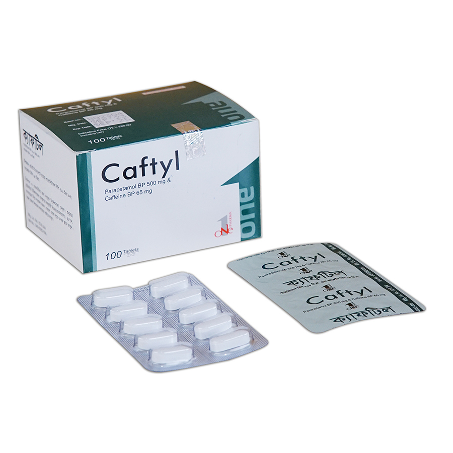 Pack Image: Caftyl 500 mg Tablet (10 x 10)