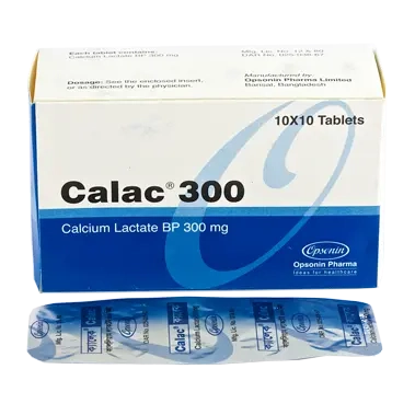 Pack Image: Calac 300 mg Tablet (10 x 10)