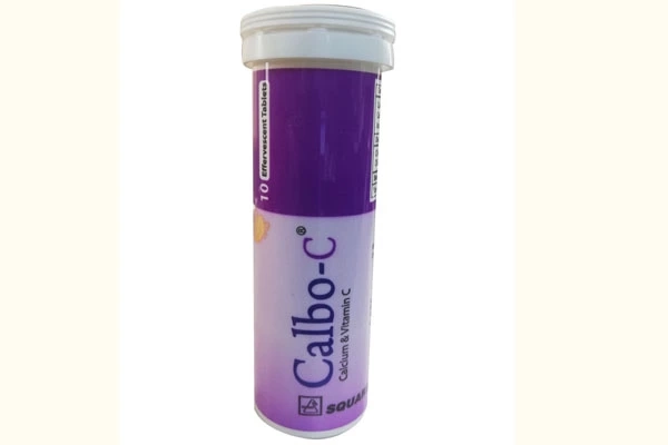 Pack Image: Calbo-C 1000 mg Tablet (1 x 10)